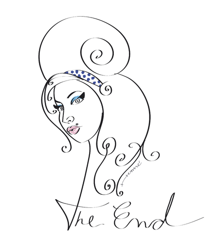 Cartoon: The End (medium) by Herme tagged amy