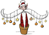 Cartoon: im Topf (small) by BiSch tagged weihnachtsbaum baumschmuck weihnachtsmann weihnachten christmas decoration