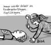 Cartoon: Topfschlagen (small) by BiSch tagged topfschlagen,kindergeburtstag,spiel,kind