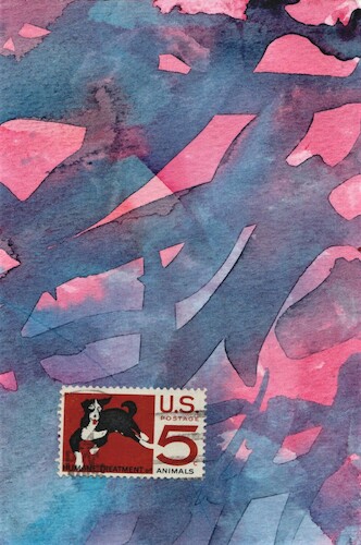 Cartoon: A collector of lovely dreams (medium) by Kestutis tagged collector,lovely,dream,dada,kestutis,lithuania,postcard,dog,philately,hund