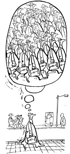 Cartoon: Bureaucrat (medium) by Kestutis tagged man,human,untitled,bureaucrat,kestutis,lithuania