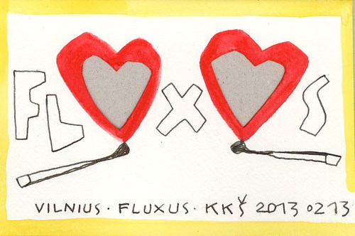 Cartoon: FLUXUS POSTCARD - DOMINO (medium) by Kestutis tagged domino,woman,man,postcard,fire,heart,vilnius,lithuania,kestutis,fluxus,lowe,valentines,valentine,mask,carnival