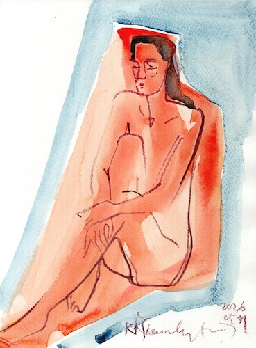 Cartoon: Quick drawings 20 (medium) by Kestutis tagged quick,drawing,nude,art,kunst,sketch,kestutis,lithuania