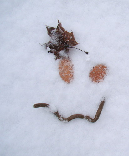 Cartoon: Smile and Snow (medium) by Kestutis tagged smile,snow,winter