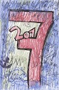 Cartoon: 2017 Prognosis (small) by Kestutis tagged 2017,prognosis,new,year,dada,postcard,kestutis,lithuania,2016