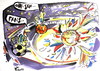 Cartoon: COPERNICAN THEORY (small) by Kestutis tagged sun,sports,football,basketball,fußball,soccer,copernicus,fans