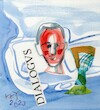 Cartoon: Dialogue with a glass of wine (small) by Kestutis tagged glass,wine,dialogue,art,kunst,kestutis,lithuania