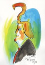 Cartoon: D.Trump. Big question (small) by Kestutis tagged big,question,trump,clinton,usa,kestutis,lithuania