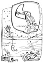Cartoon: Fish dreams of Santa Claus gifts (small) by Kestutis tagged fish,dreams,santa,claus,gift,nature,winter,christmas,weihnachten,kestutis,coca,fischer,fisherman