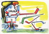 Cartoon: Good Hockey player (small) by Kestutis tagged good,hockey,player,winter,sports,olympic,sochi,2014,ice,calder,alexander,art,kestutis,lithuania