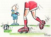 Cartoon: INNOVATION (small) by Kestutis tagged innovation uefa euro fans soccer referee football spiel europameisterschaft ball kestutis lithuania