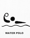 Cartoon: Interpretation of signs. Water p (small) by Kestutis tagged interpretation,kestutis,lithuania,france,olympic,games,signs,water,polo,sport,paris,2024