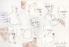 Cartoon: Lectures on contemporary art (small) by Kestutis tagged sketch,kestutis,lithuania,art,kunst