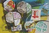 Cartoon: My DADA collection (small) by Kestutis tagged dada,collection,postage,stamp,mail,art,kunst,postcard,kestutis,lithuania
