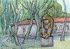 Cartoon: On the way to the digital era (small) by Kestutis tagged watercolor,digital,vilnius,art,kunst,kestutis,lithuania