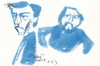 Cartoon: Painters (small) by Kestutis tagged painters,caricature,sketch,art,kunst,kestutis,lithuania