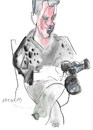 Cartoon: Photographer Arturas (small) by Kestutis tagged dada,sketch,kestutis,lithuania,photo