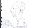 Cartoon: Publisher Raimondas Paknys (small) by Kestutis tagged kestutis lithuania sketch