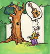 Cartoon: SOLUTION (small) by Kestutis tagged tree nature guitar solution human summer kestutis lithuania