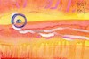 Cartoon: Sunset (small) by Kestutis tagged sunset,dada,postcard,color,kestutis,lithuania