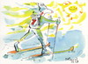 Cartoon: Winter Olympic calendar (small) by Kestutis tagged calendar winter olympic start snow sochi 2014 sports skiing sun kestutis siaulytis