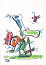 Cartoon: WITHOUT END (small) by Kestutis tagged end adventure kestutis siaulytis lithuania comic strip kitchen food animal pirate mushroom pilz nature chef turtle
