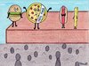 Cartoon: Miss food contest (small) by coraline tagged pizzapitch