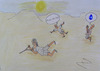 Cartoon: persistence (small) by Zoran tagged water,perseverance,hope,desert,combat,for,life