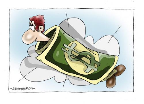 Cartoon: Money (medium) by Dimoulis tagged money