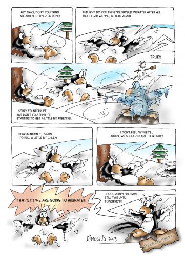 Cartoon: Oh I am so bored ! - page 2 (medium) by Dimoulis tagged comics