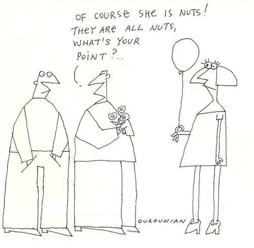 Cartoon: women and stuff (medium) by ouzounian tagged relationships,dating,women,men,love
