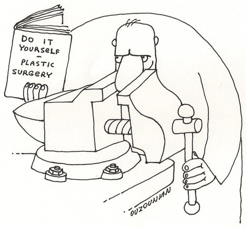 Cartoon: ouzounian (medium) by ouzounian tagged surgery,medical,doctors,diy,operation