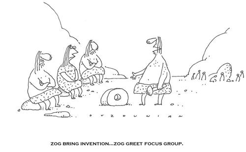 Cartoon: cavemen and stuff (medium) by ouzounian tagged cavemen