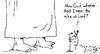Cartoon: god and stuff (small) by ouzounian tagged god,speach,microphone,audience,stage,mc