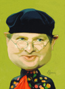 Cartoon: Benny Hill (small) by cristianst tagged humor