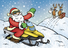 Cartoon: Notice (small) by dragas tagged nikola,dragas,happy,new,year,merry,christmas,santa,claus