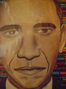 Cartoon: barack obama (small) by odinelpierrejunior tagged portraits,drawings,cartoons,paintings,images,designs,pictures