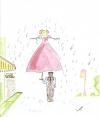 Cartoon: o guarda-chuva (small) by luyse tagged chuva