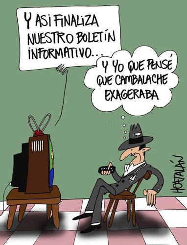 Cartoon: Tango Cambalache (medium) by HCATALAN tagged tango,diabetes,humor,noticias,guapo