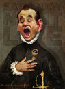 Cartoon: Bill Murray by El Greco (small) by RodneyPike tagged bill murray caricature illustration rwpike rodney pike