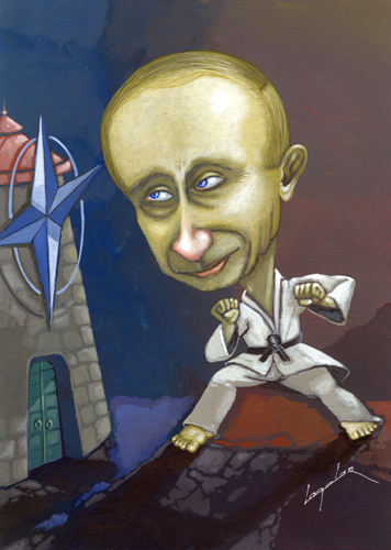 Cartoon: Putin (medium) by luka tagged rusia
