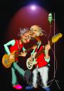 Cartoon: Forever young (small) by KryCha tagged oldies rock guitarman