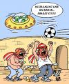 Cartoon: Hooligans... (small) by Vejo tagged sports soccer hooligans