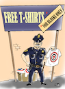 Cartoon: Police brutality USA (small) by Vejo tagged usa,racism,police,killings,blacks,injustice