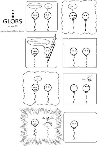 Cartoon: GLOBS (medium) by pax tagged humor,simple,risas,ironia,quino