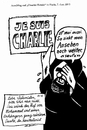 Cartoon: Charlie (small) by Alan tagged charlie,hebdo,mohammed,paris,karikaturist,cartoonist