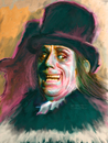 Cartoon: Lon Chaney Sr. (small) by McDermott tagged lonchaneys horrormovies monster scary movies silentmovies makeup