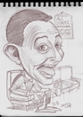 Cartoon: Old Sketch of Pee Wee Herman (small) by McDermott tagged peeweeherman,sketchbook,mcdermott,new,tv,conedy,movies,standup