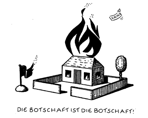 Die Botschaft als Botschaft