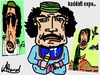 Cartoon: kaddafi terror (small) by ahmed_rassam tagged me and you